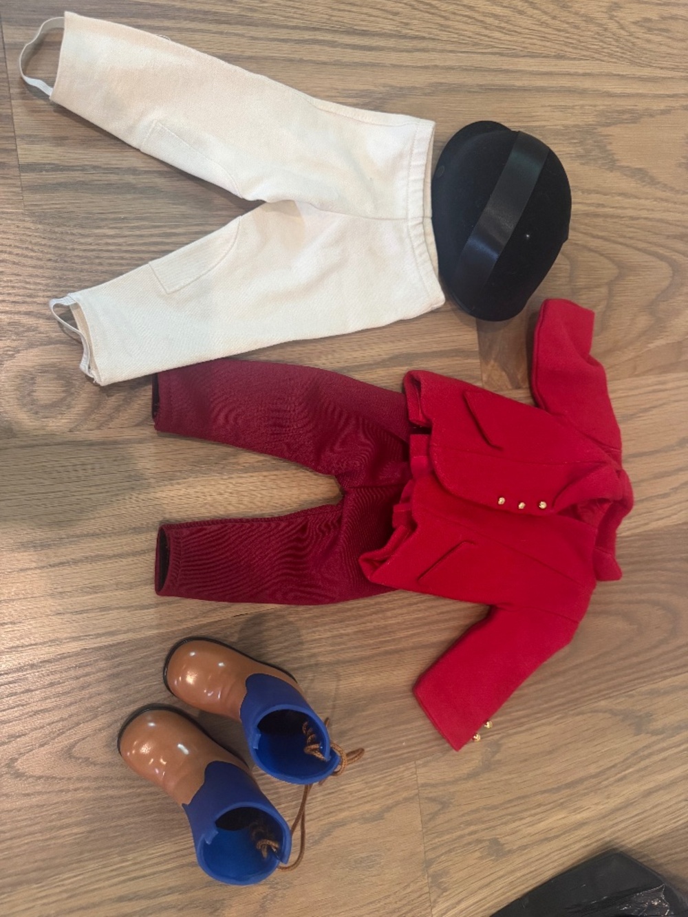 American Girl Horse Riding Set